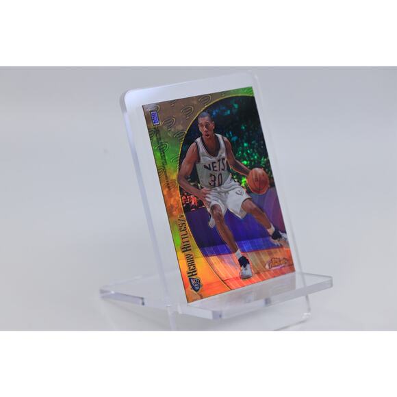 1998 Topps Finest Mystery Refractor #M18 Ron Mercer & Kerry Kittles PSA 9 Rookie - Picture 5 of 5